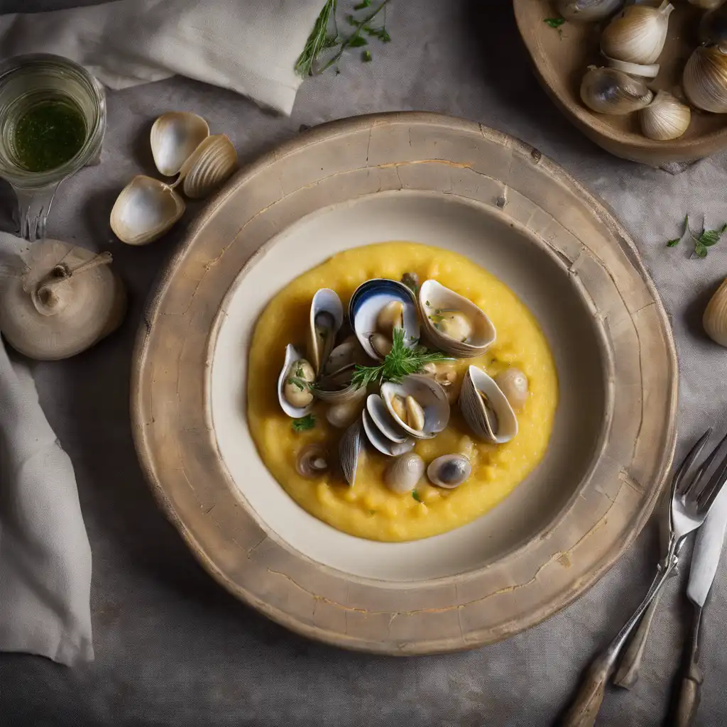 Polenta with Vongole