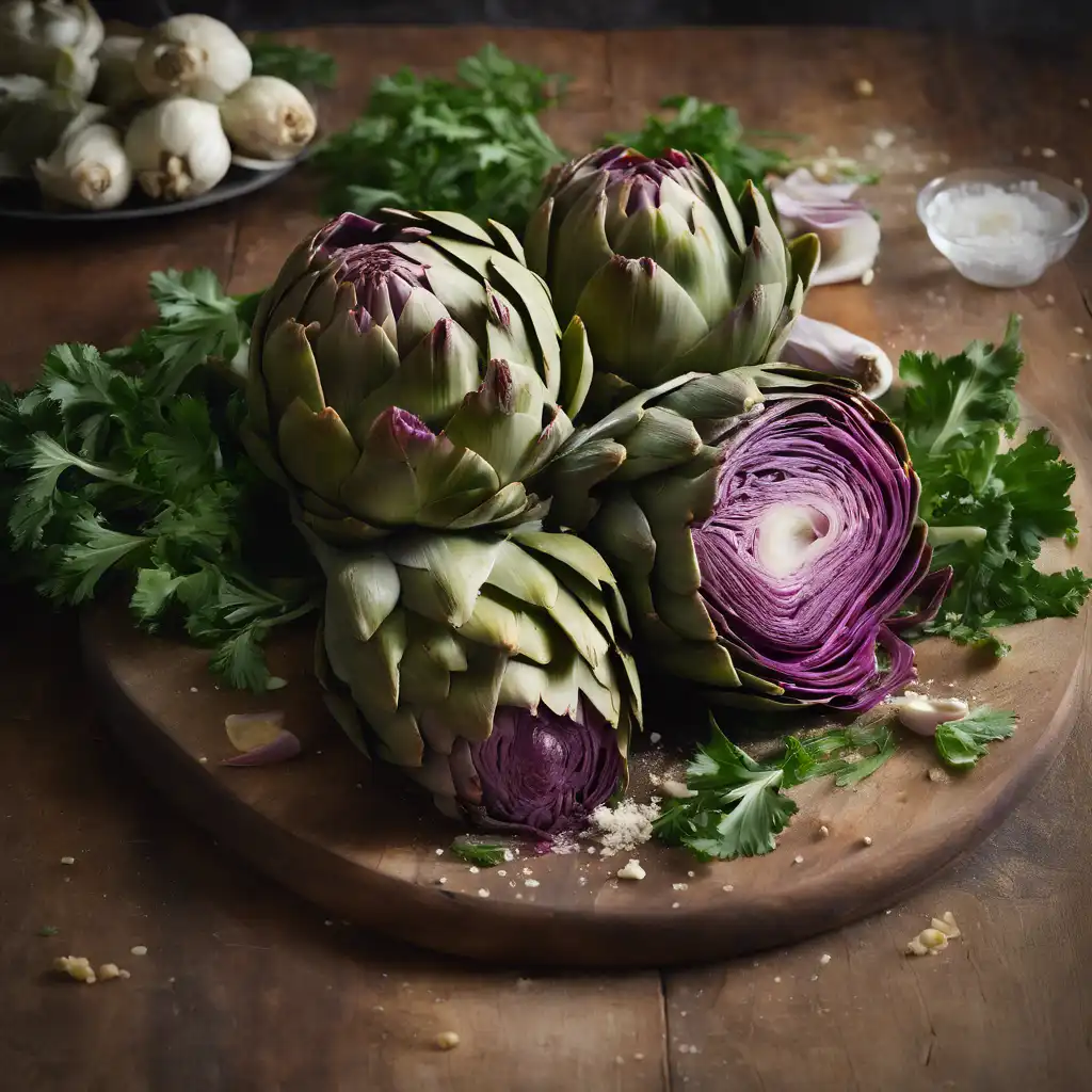 Artichoke Napoletana (Naples-Style Artichokes)