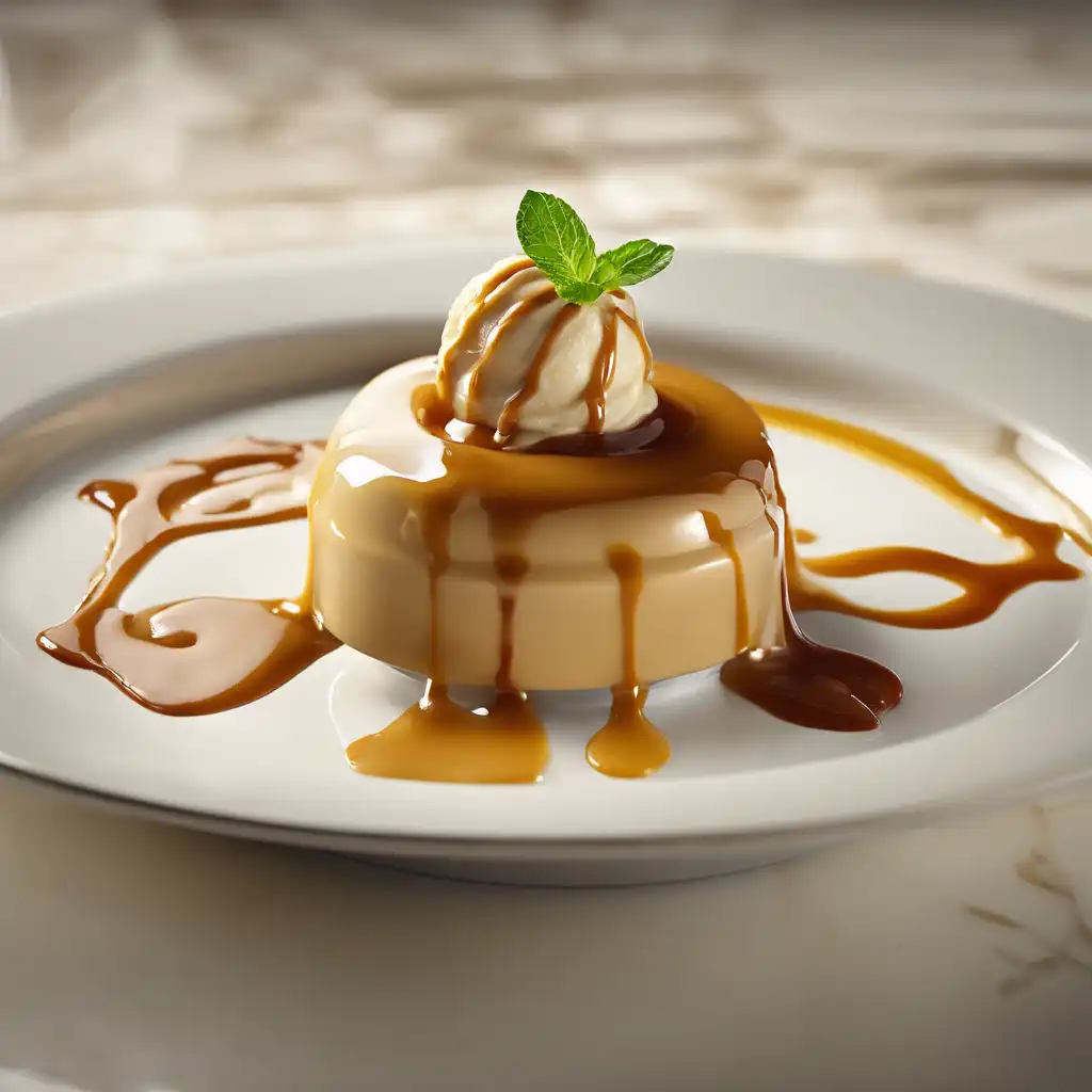 Caramel Cream (Cream with Caramel Sauce)