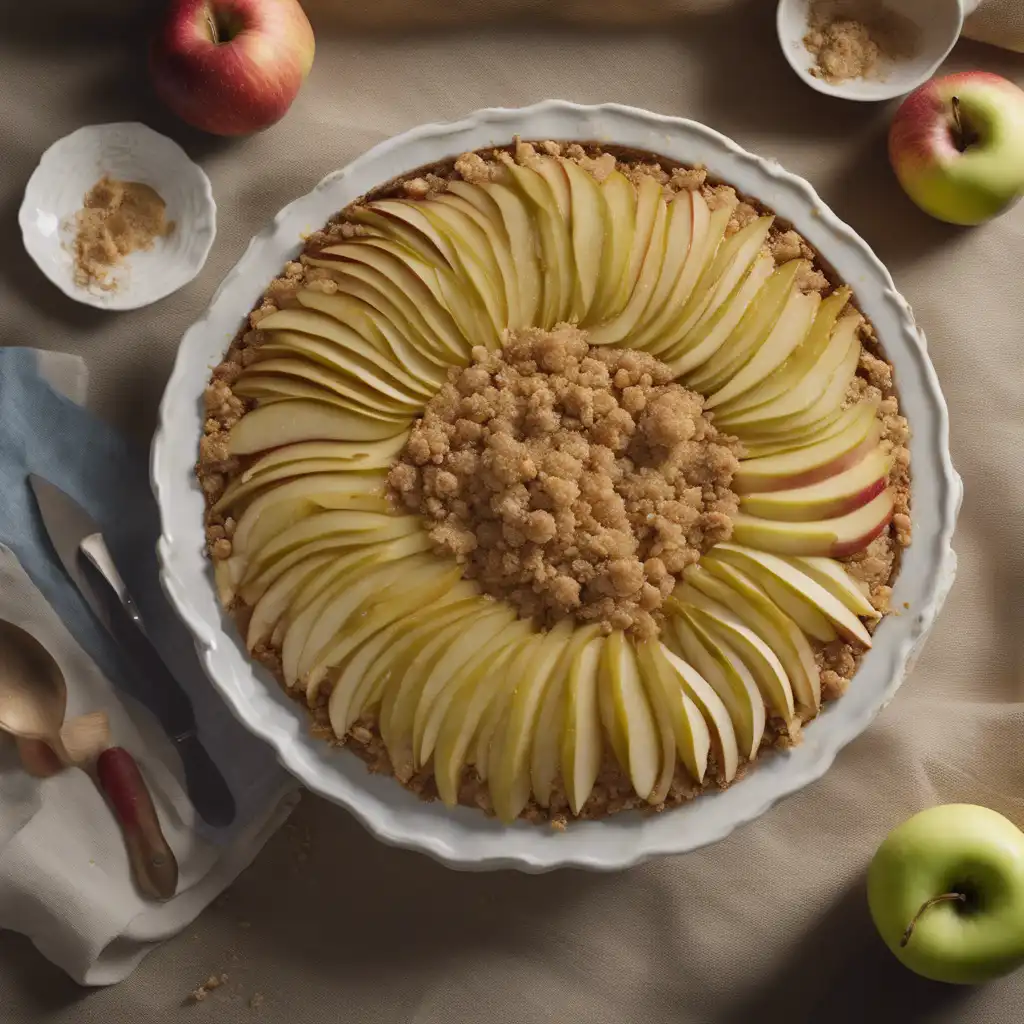 Apple Crumble (Torta de Maçã)