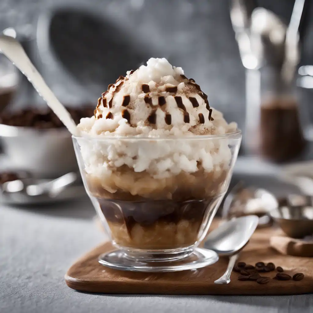 Coffee Granita with Cream (Granita de café com creme de leite)