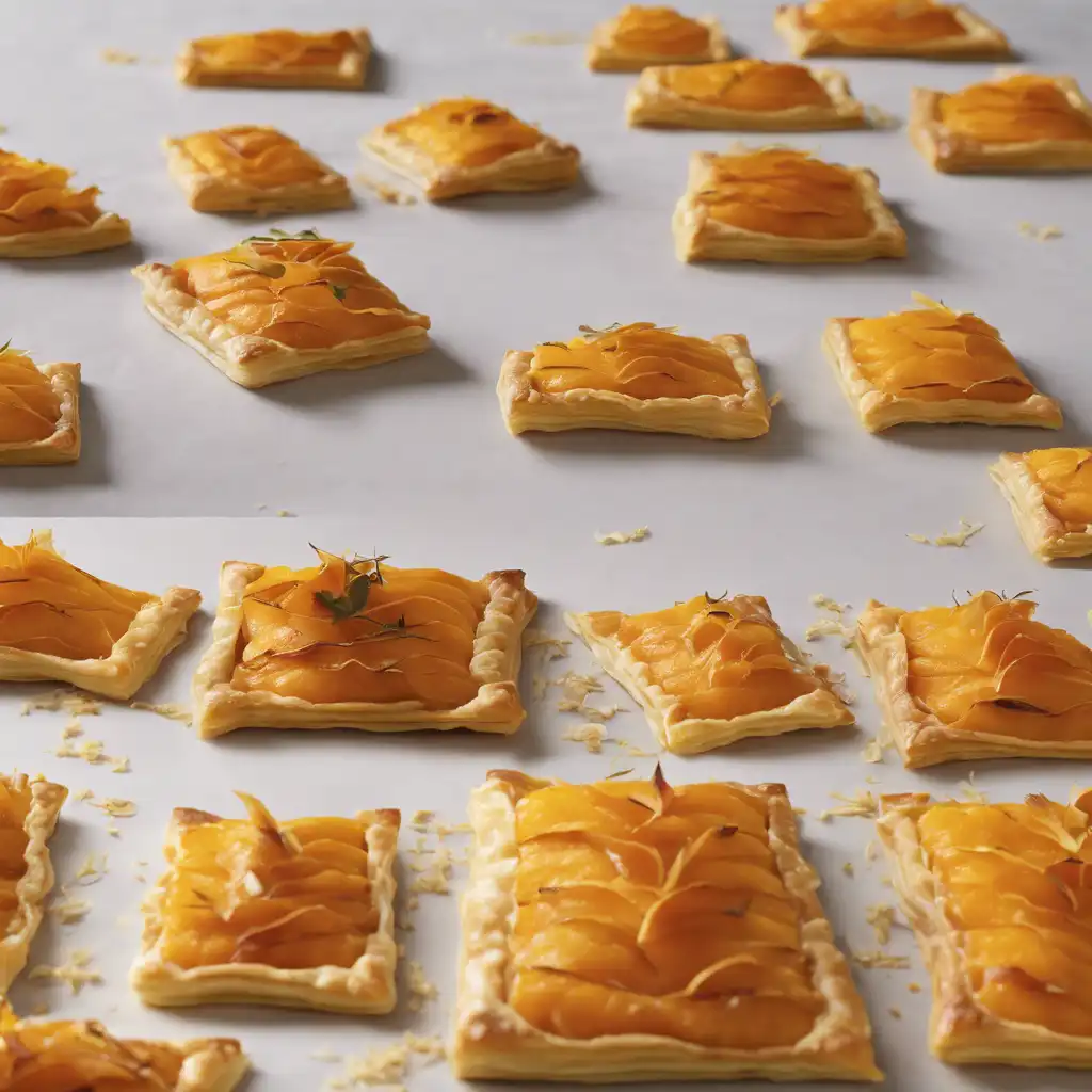 Pumpkin Leaf Puff Pastry