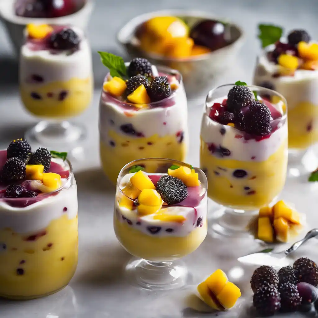 Creamy Fruit Pudding