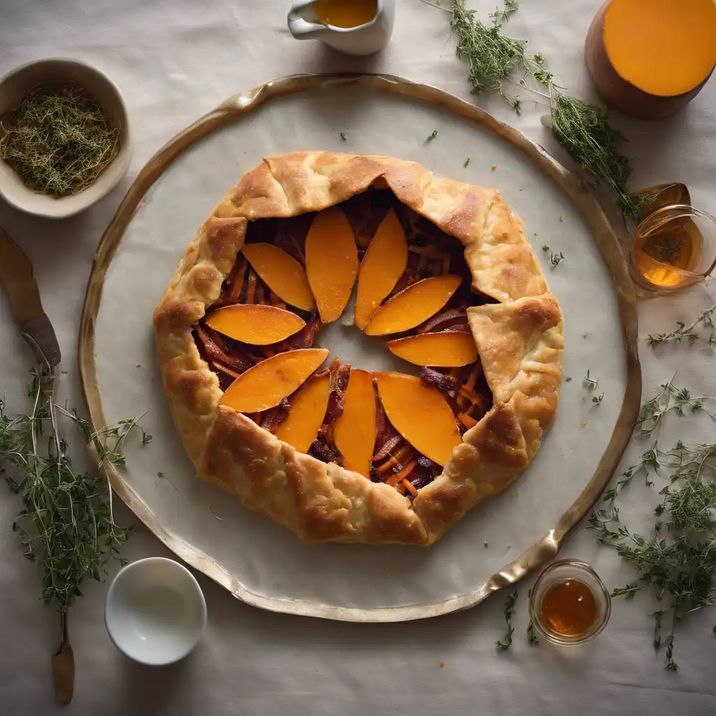 Sweet Potato and Thyme Galette