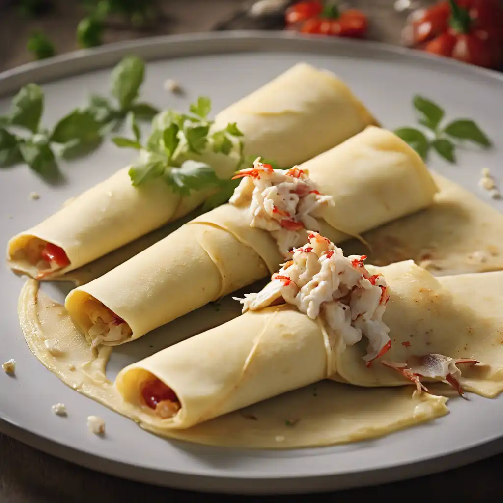 Basic Crepe with Crab Filling Recipe