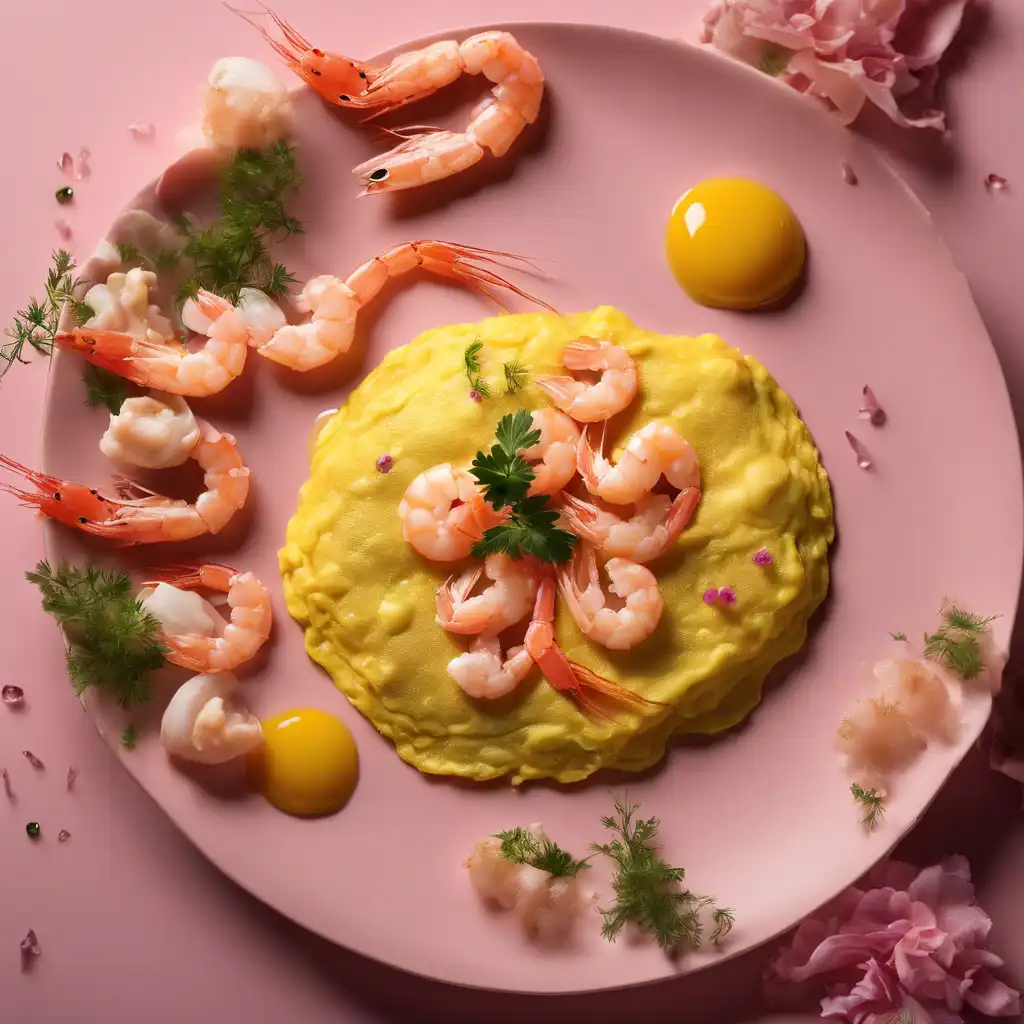 Shrimp Omelette