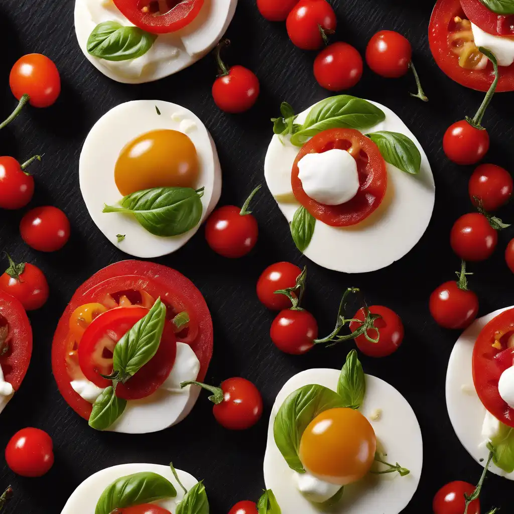 Tomato-Cherry and Mozzarella Salad