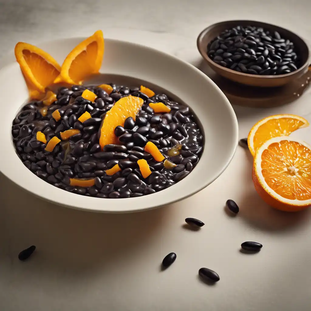 Foto de Chá preto com laranja