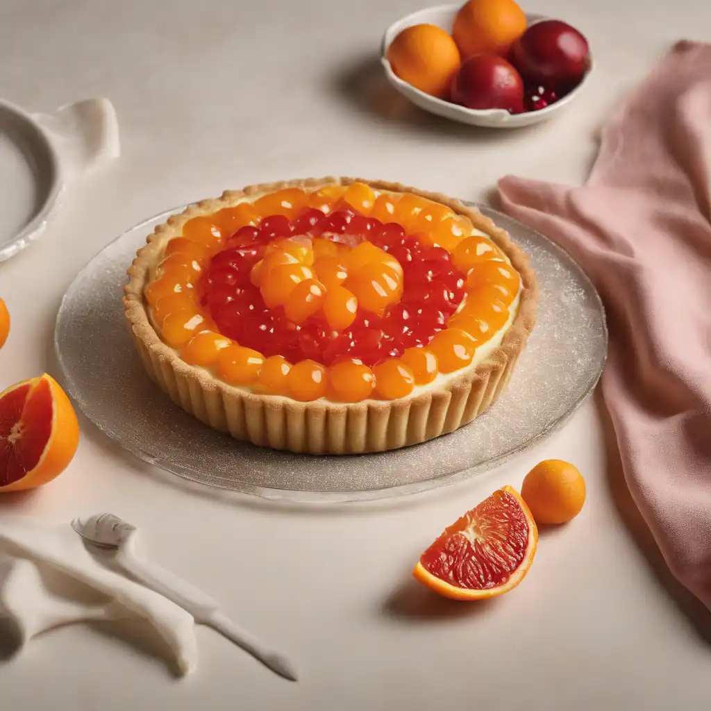 Tangerine Dream Cream Cheese Tart with Goiaba