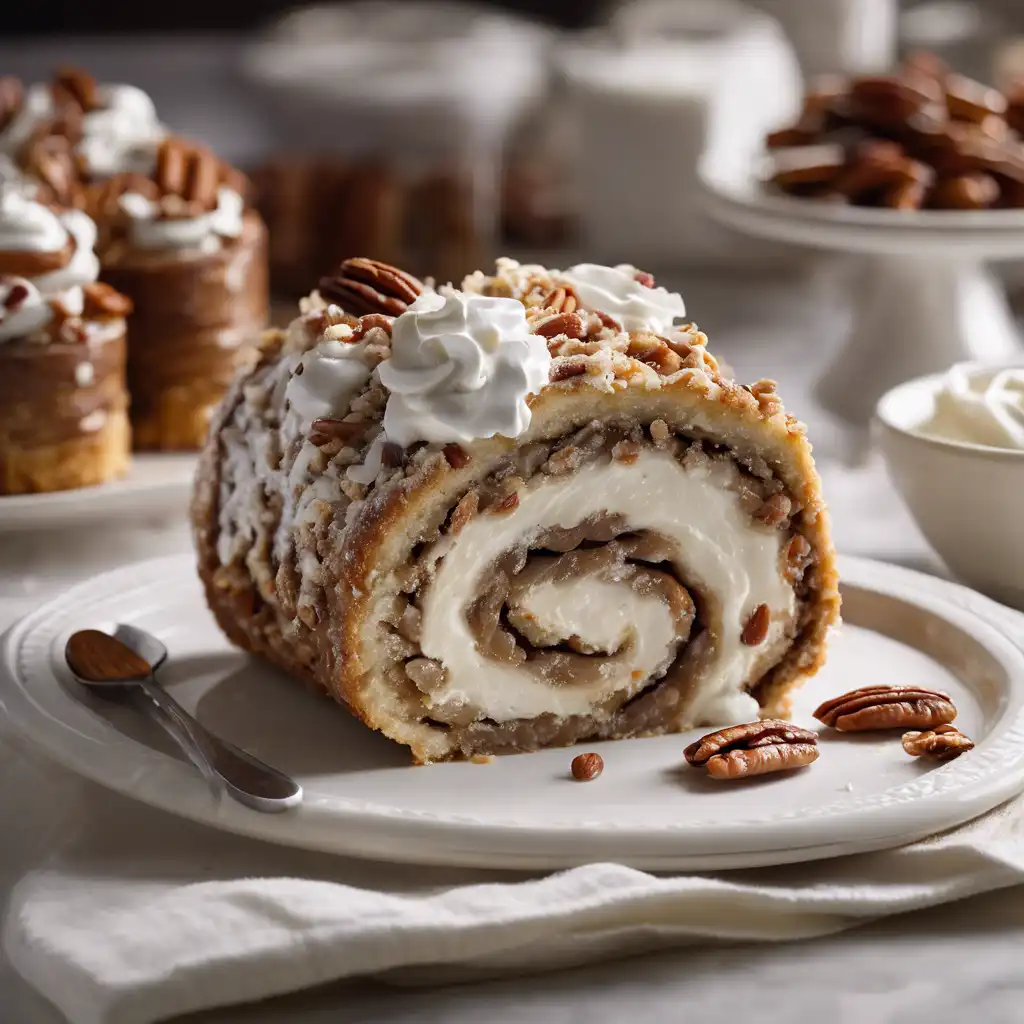 Pecan Roll Cake