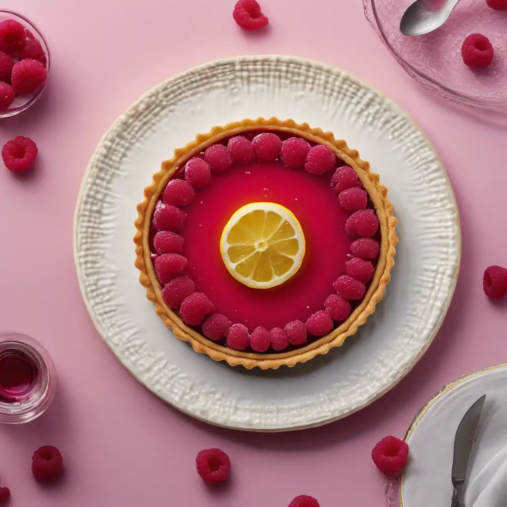 Lemon and Raspberry Tart