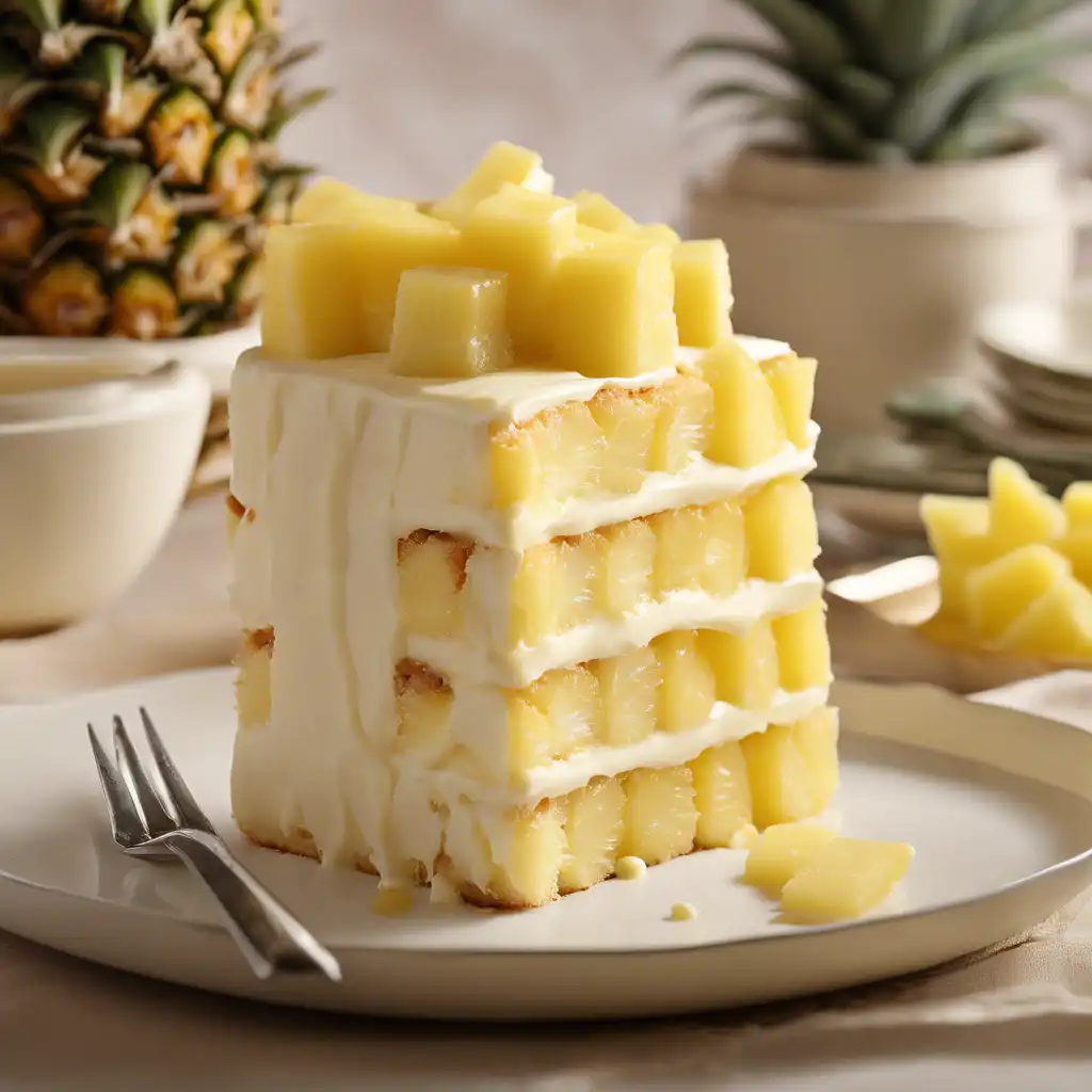 Pineapple Cream Cake