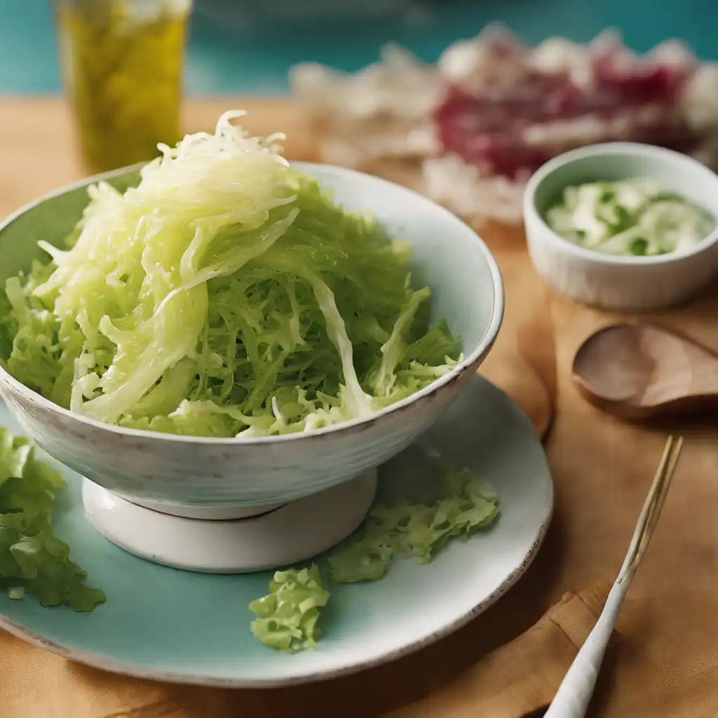 Shredded Lettuce with Condimented Flavor