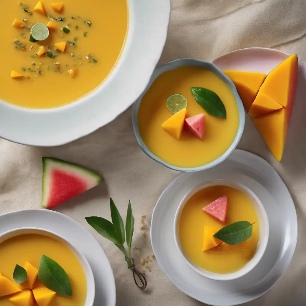 Mango and Orange Soup