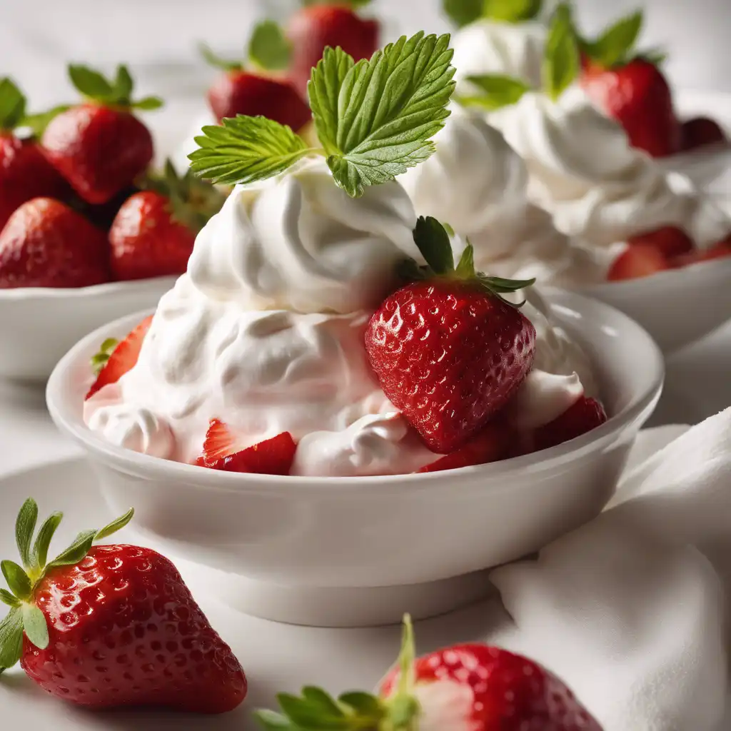 Strawberries with Whipped Cream