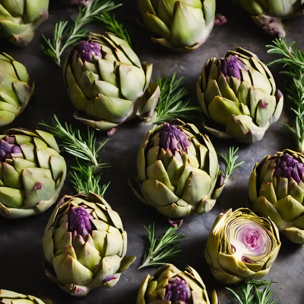 Simple Steamed Artichokes