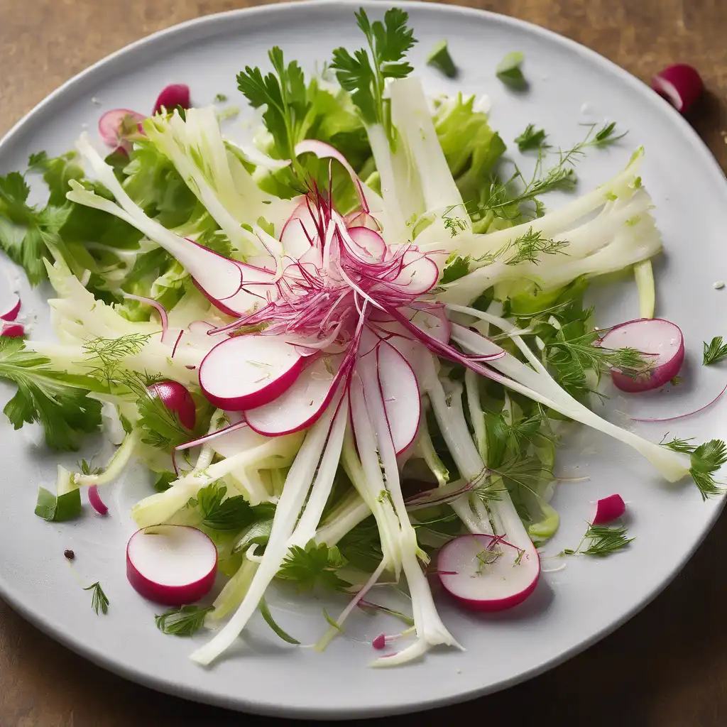 Fennel and Endive Salad with Radish