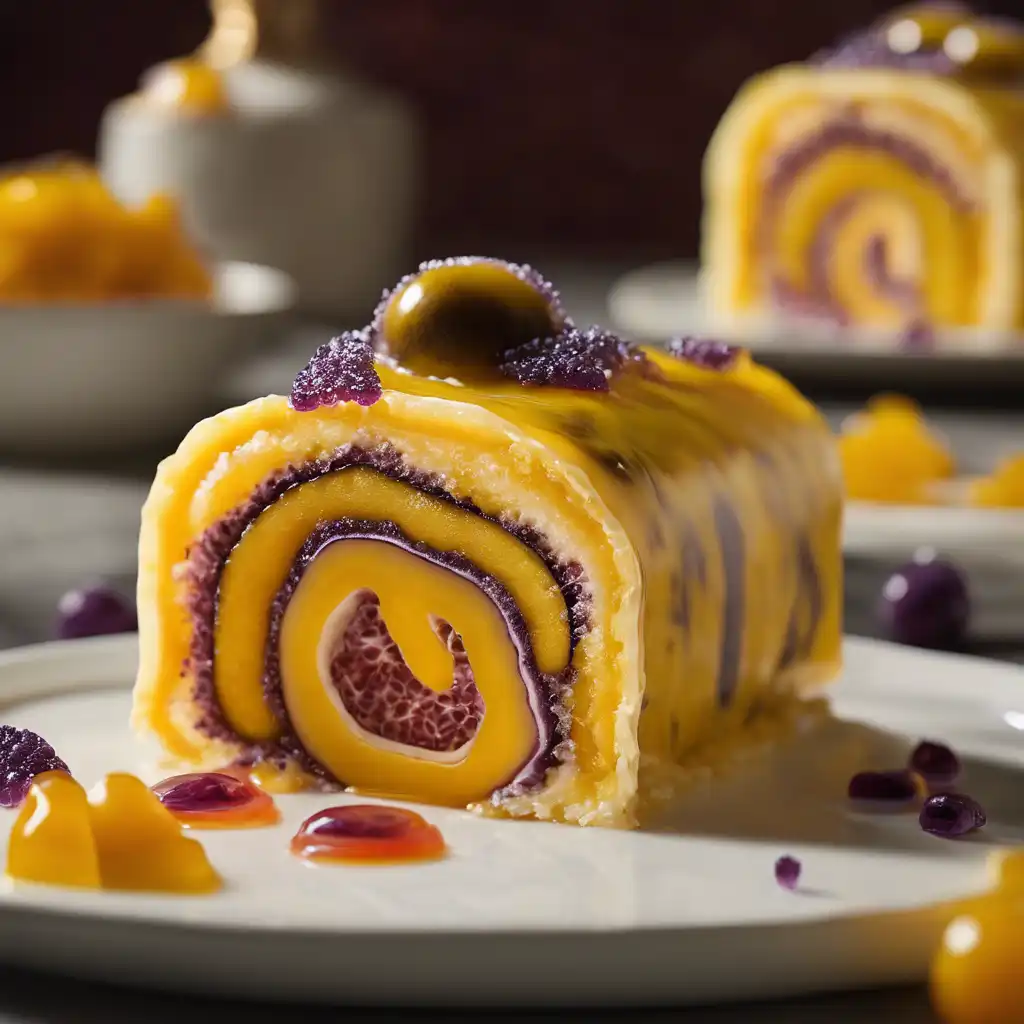 Passionfruit Roll Cake