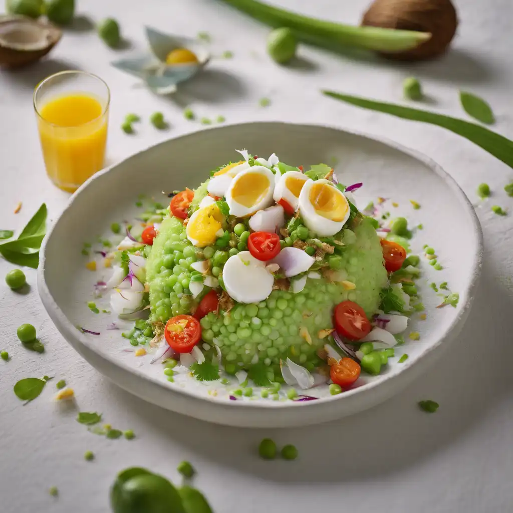 Young Coconut Pulp Salad