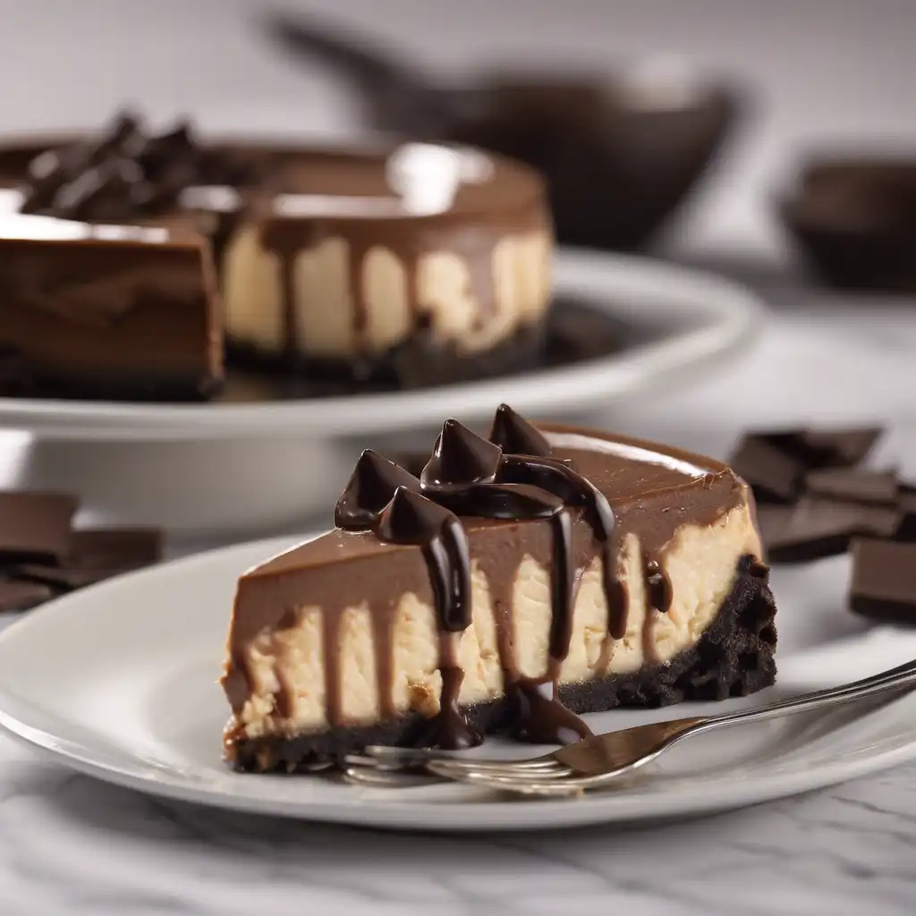 Chocolate Amaretto Cheesecake