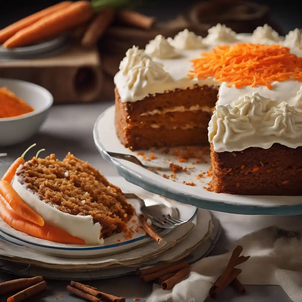 Carrot Cake with Cinnamon