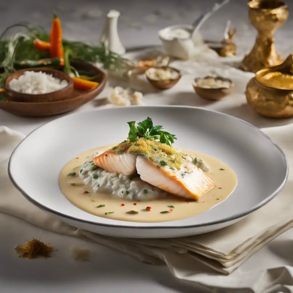 Fish with Coconut Cream Sauce