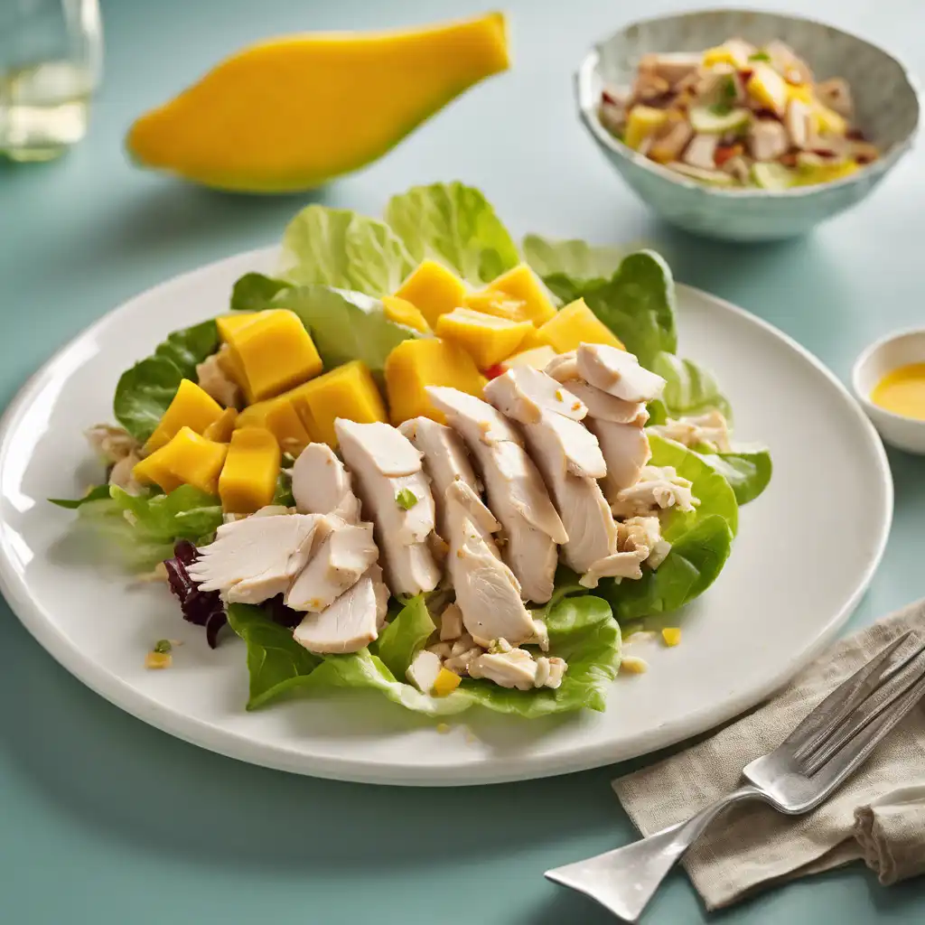 Chicken Salad with Mango