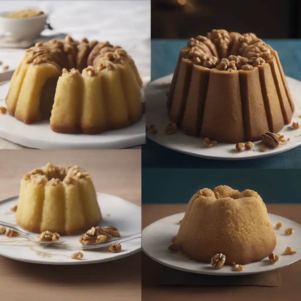 Pound Cake with Walnut Filling