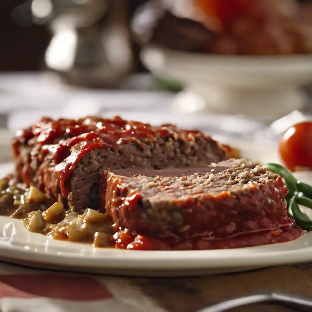 Foto de Bolo de carne à moda italiana