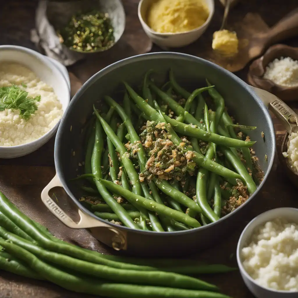 Green Bean and Cassava Flour Crunch