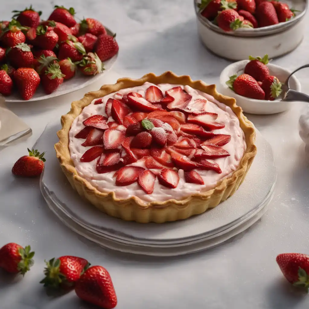 Strawberry Ricotta Tart