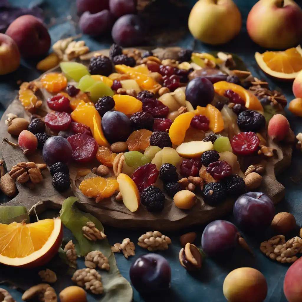 Dried and Fresh Fruits with Brandy