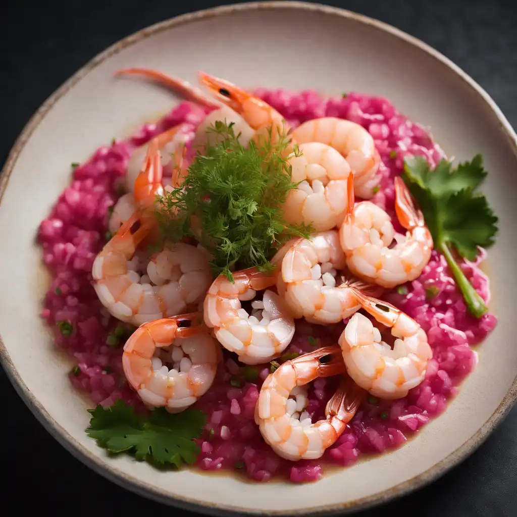 Foto de White Shrimp with Garlic-Shrimp and Camarão