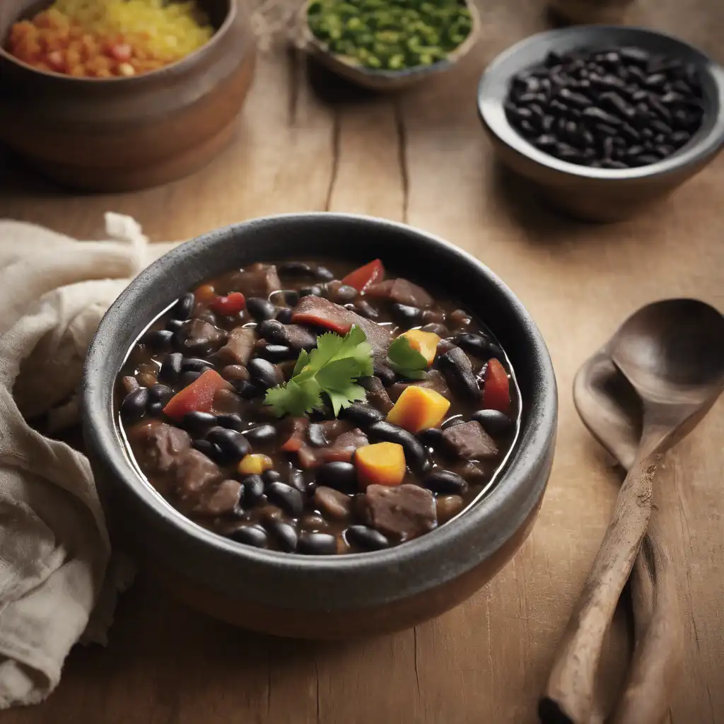 Light Black Bean Stew