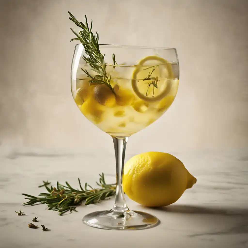 Lemon with Vermouth