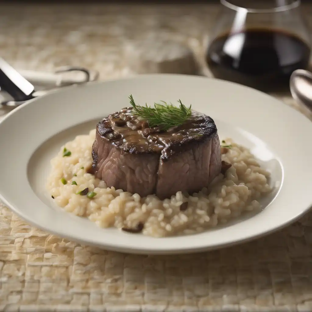 Filet Mignon Risotto