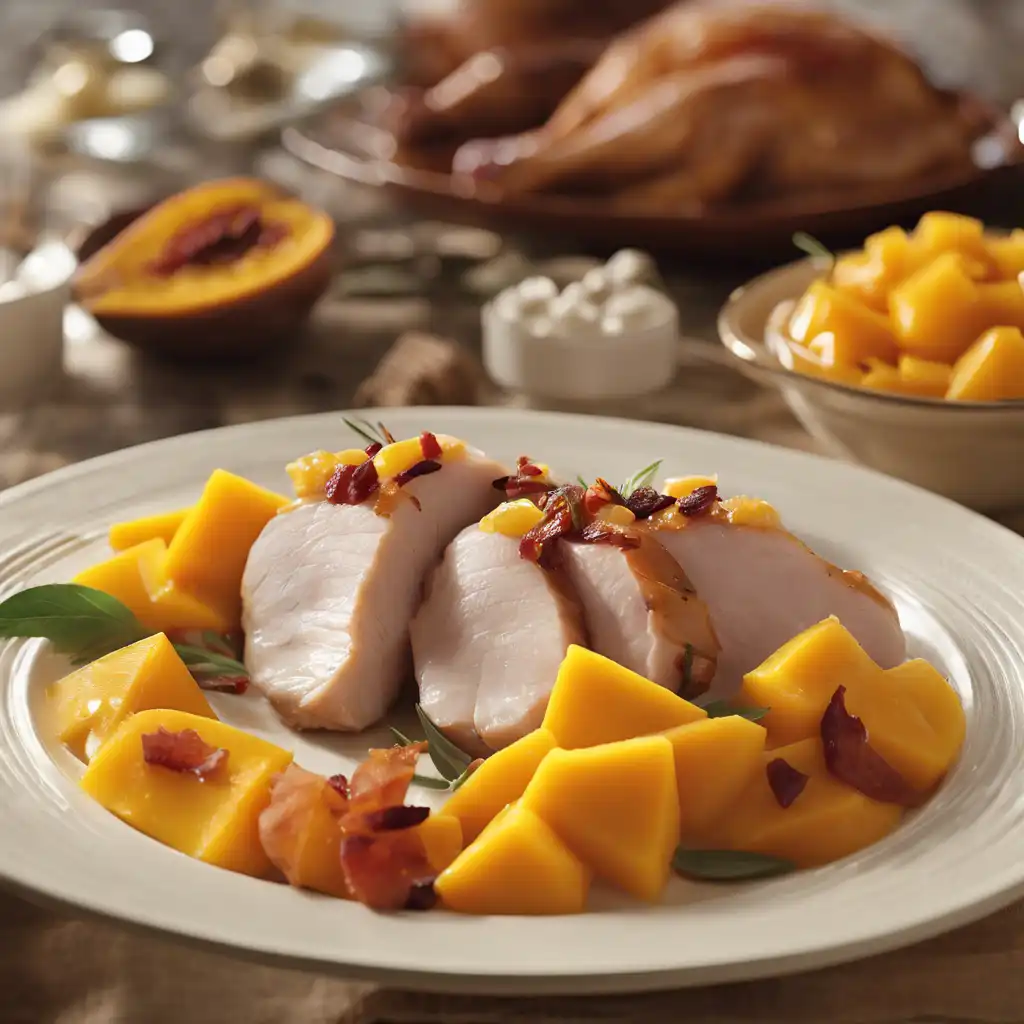 Turkey Breast with Mango and Dried Apricots