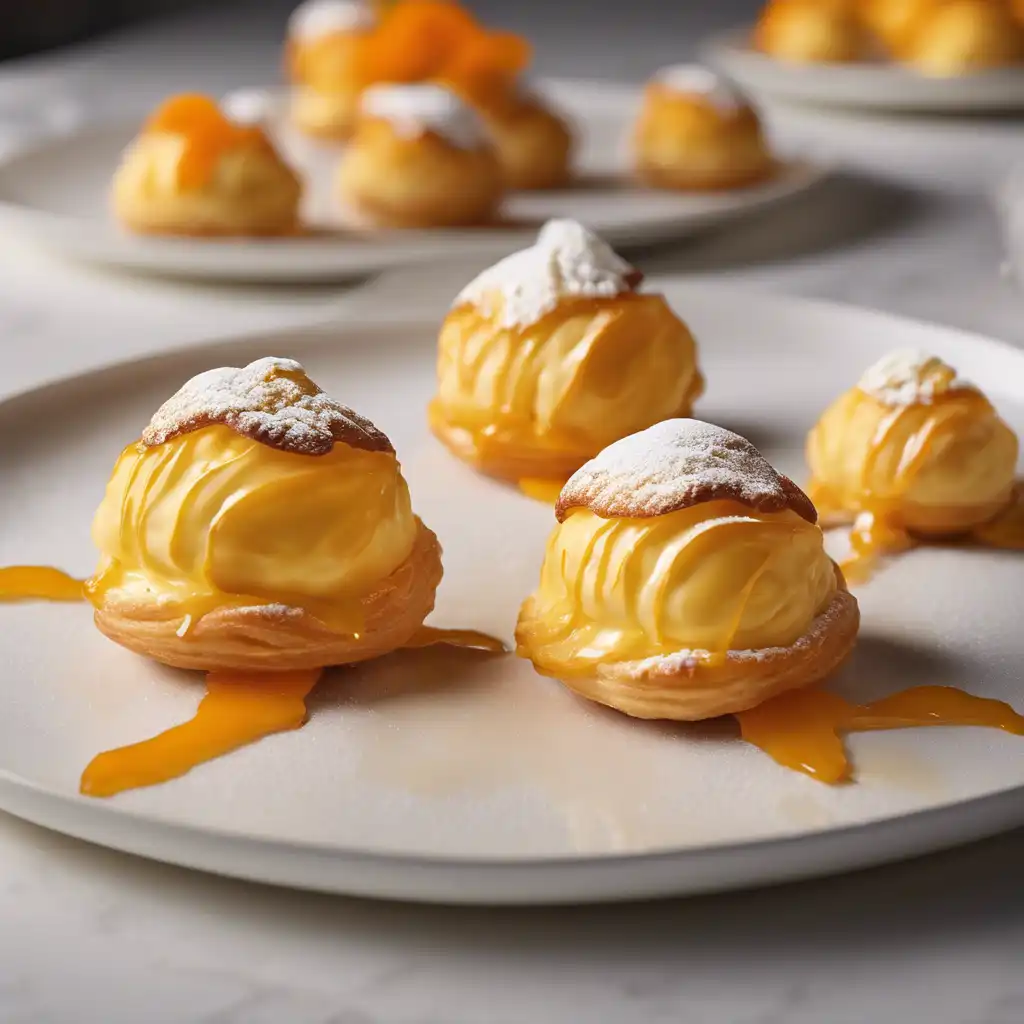 Orange Cream Puffs