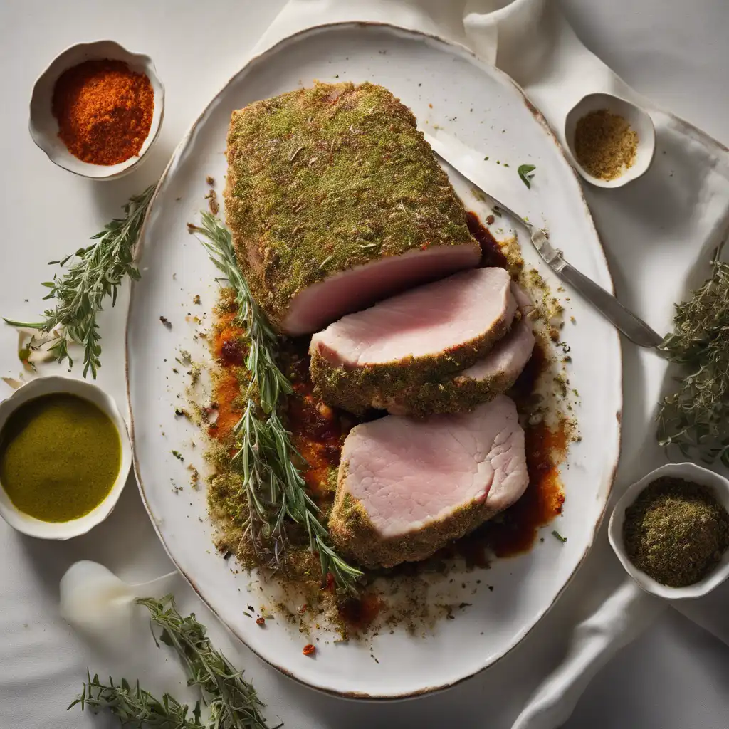 Herb-Crusted Pork Loin