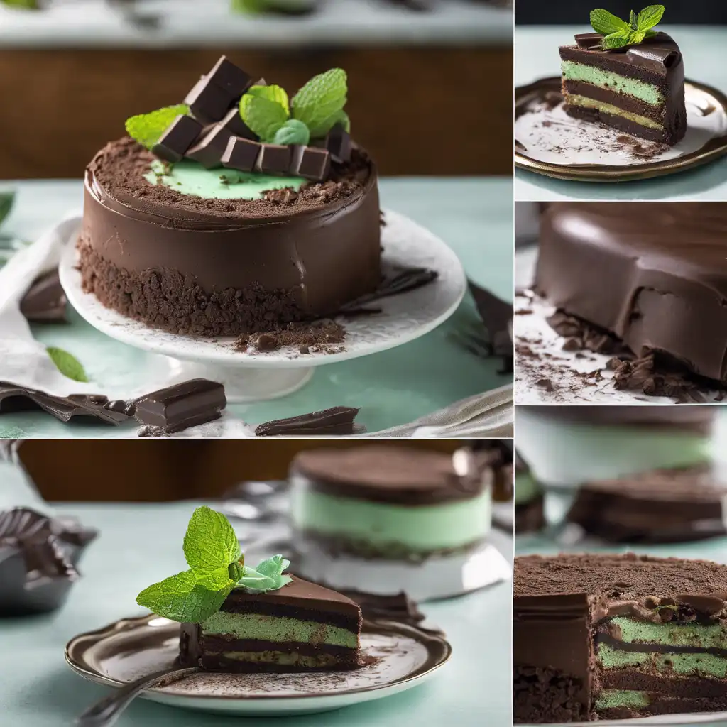 Mint Chocolate Mousse Cake