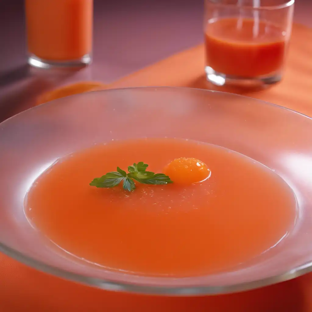 Cold Gelatin Soup