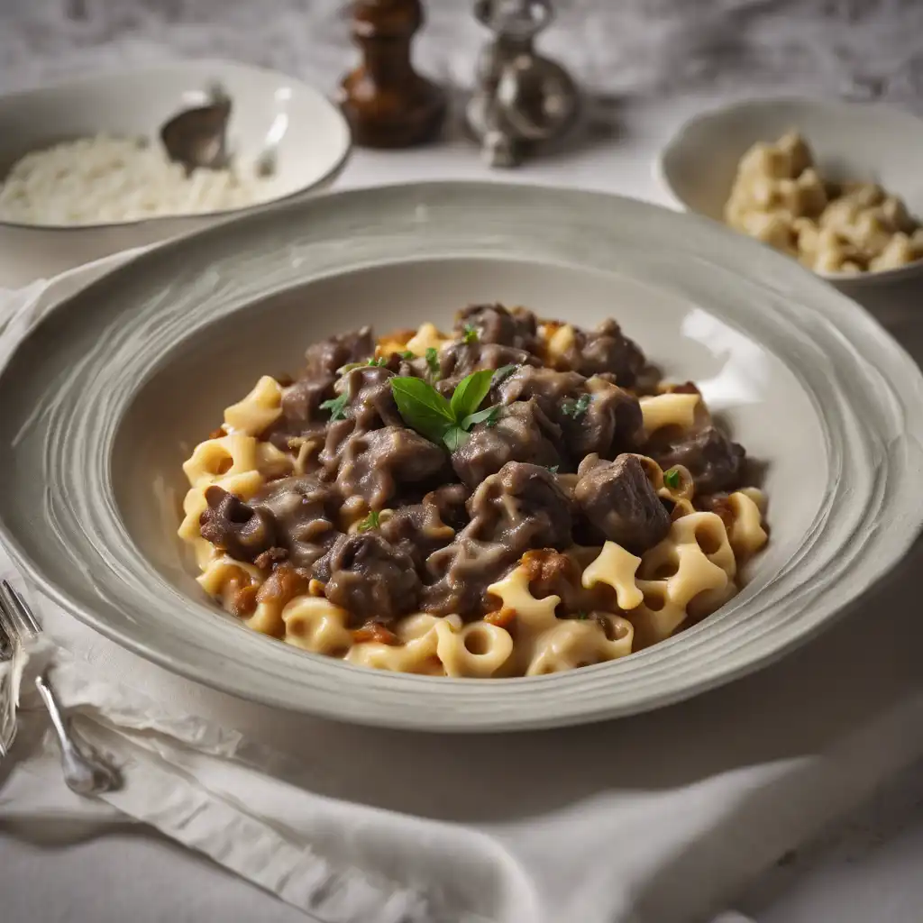 Creamy Gnocchetti with Oxtail