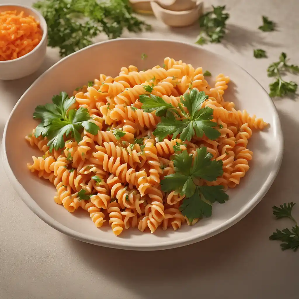 Fusilli with Carrot and Fresh Parsley