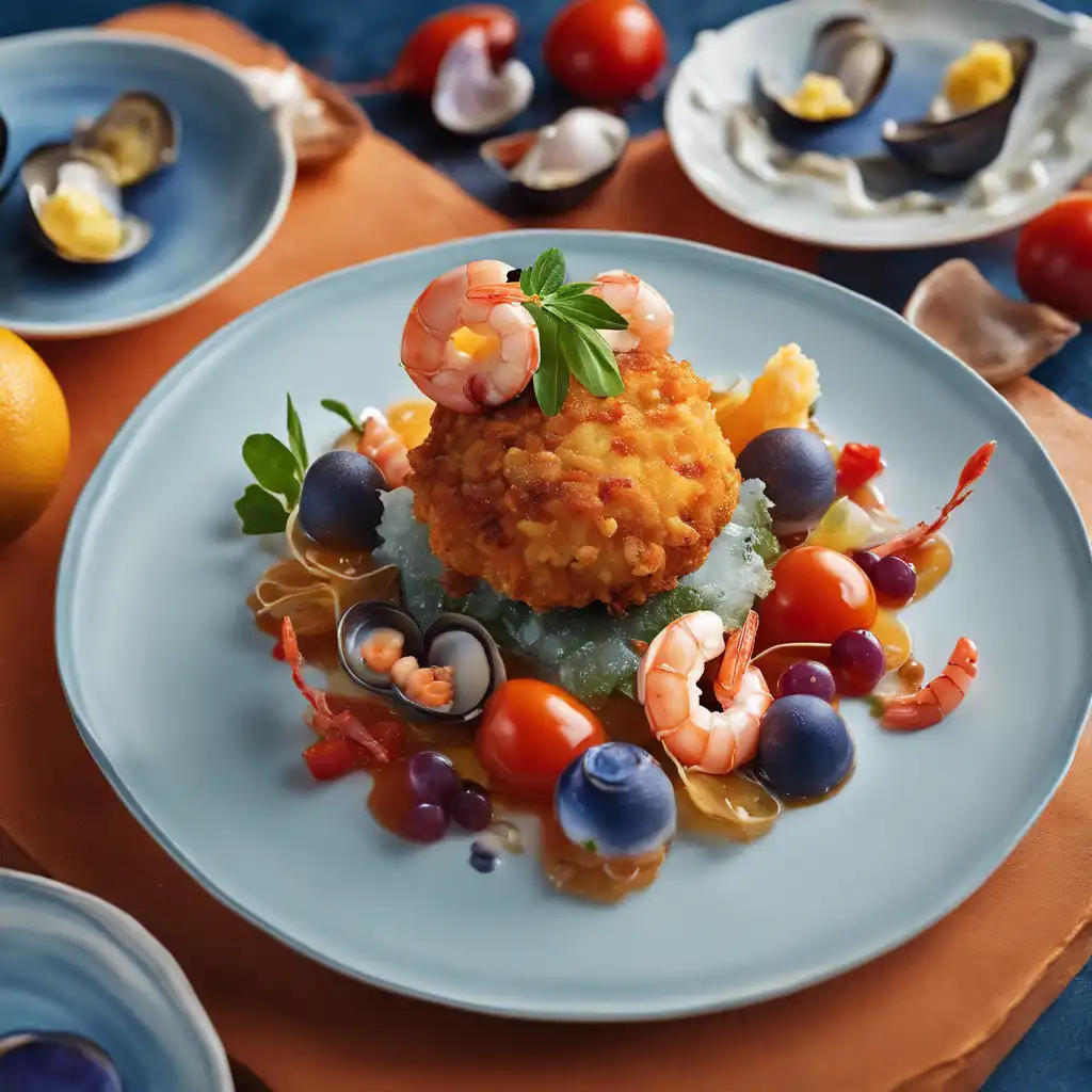 Seafood Fritter with Fruits of the Sea