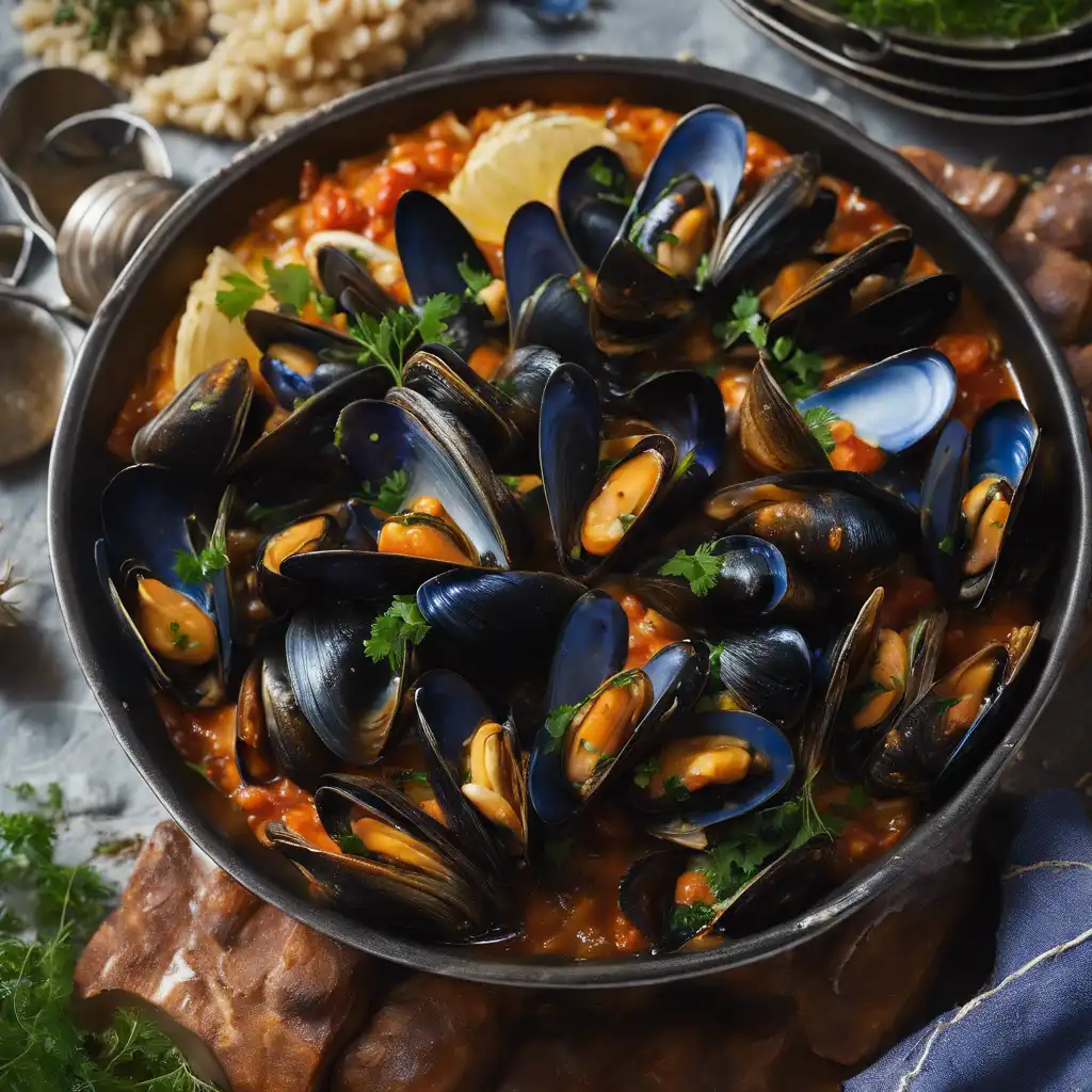 Talharim with Mussels