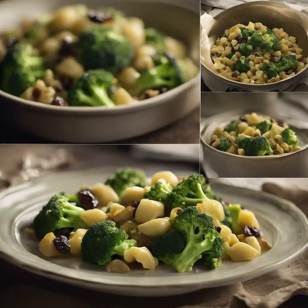 Tortinho with Broccoli and Raisins