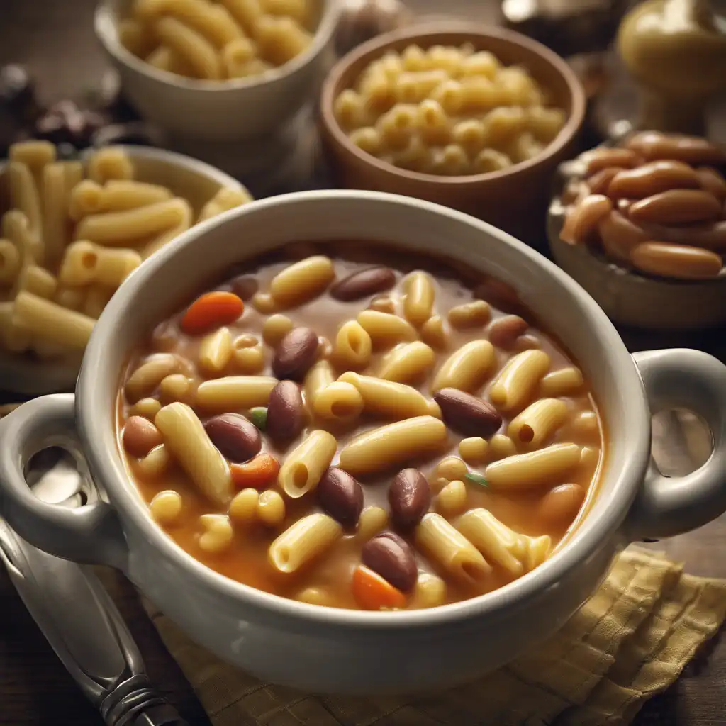 Macaroni and Bean Soup