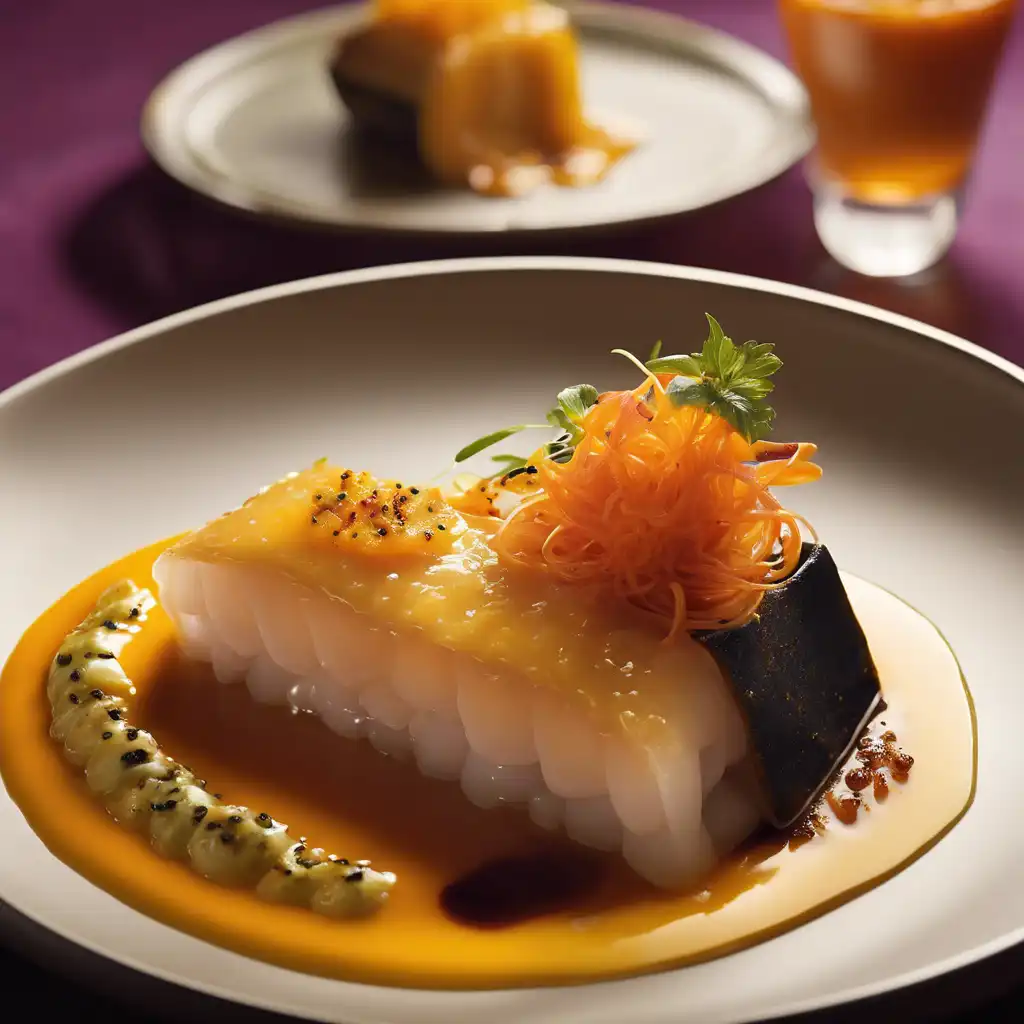 Eel with Passion Fruit Sauce