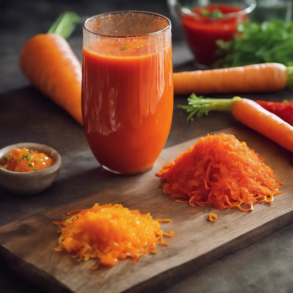 Carrot Juice with Salsa