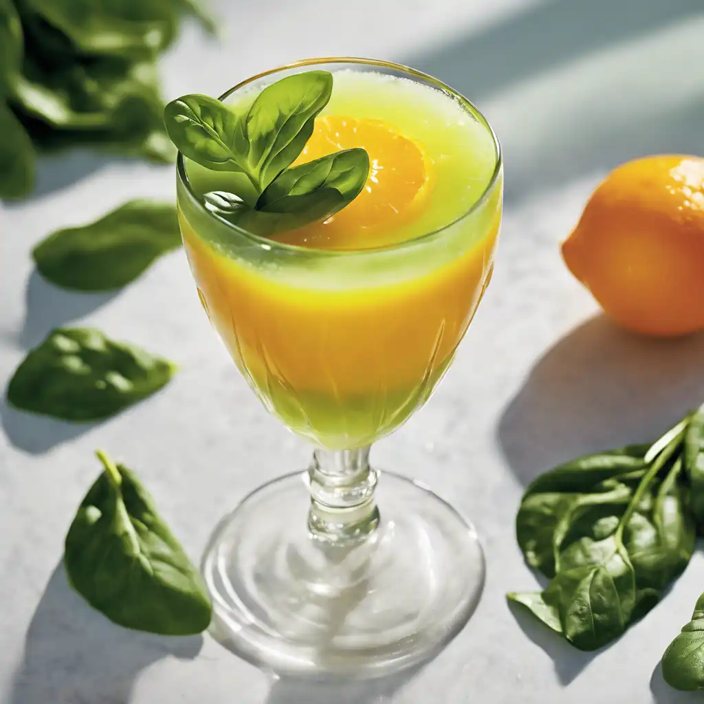 Spinach Juice with Orange